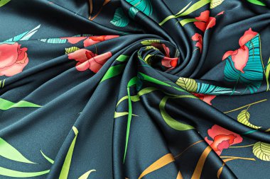 lüks ipek, dalgalı kumaş