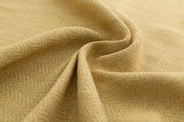 sarı arka plan lüks bez ya da dalgalı kıvrımları gibi grunge ipek saten kadife doku