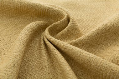 sarı arka plan lüks bez ya da dalgalı kıvrımları gibi grunge ipek saten kadife doku