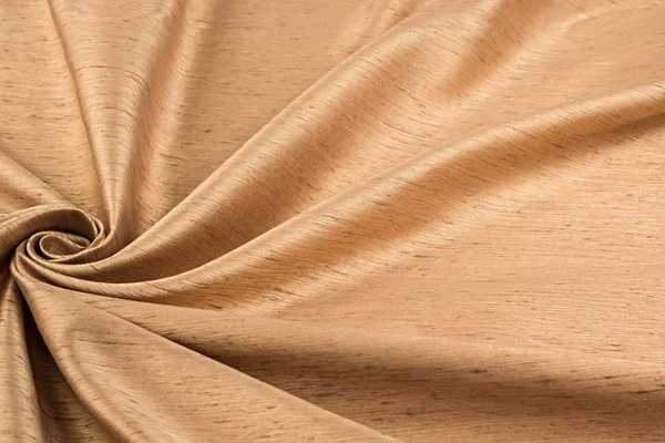 Brun bakgrund lyx trasa eller vågiga veck av grunge silk textur satin sammet — Stockfoto