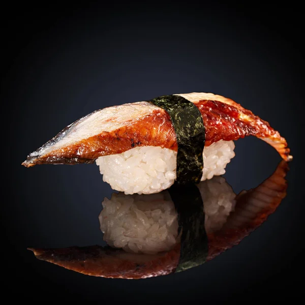 Sushi Unagi con anguilla affumicata — Foto Stock