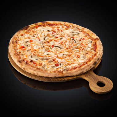 Pizza mantar, mozzarella peyniri, mantar 