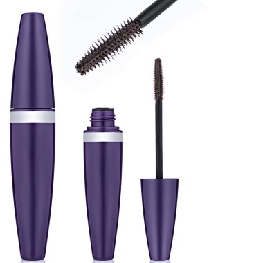 kahverengi rimel, yanlış eyelashes