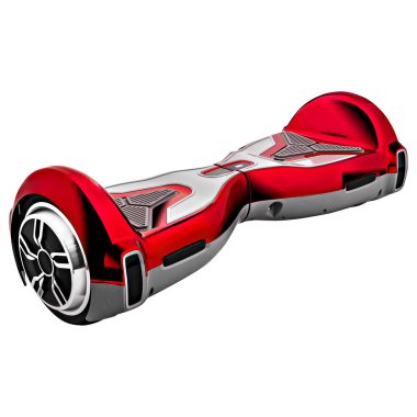 Red hover Board clipart