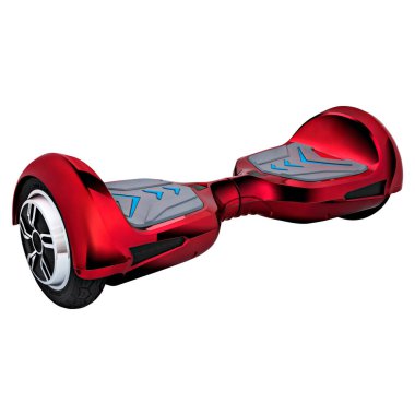 Red hover Board clipart