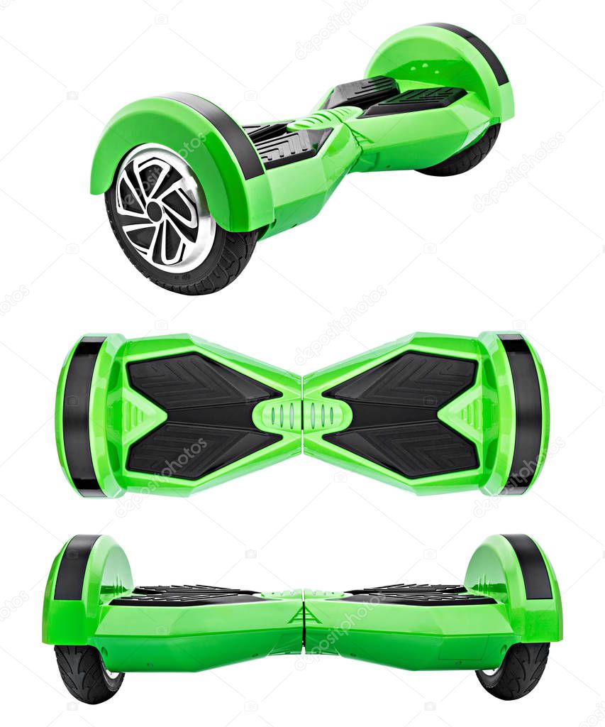 Green hover Board