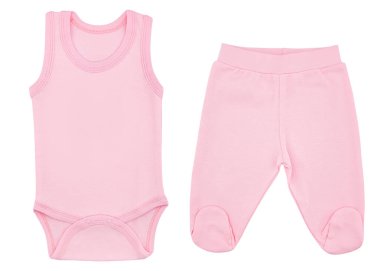 Giysiler bir dizi bebekler ve çocuklar, izolasyon için