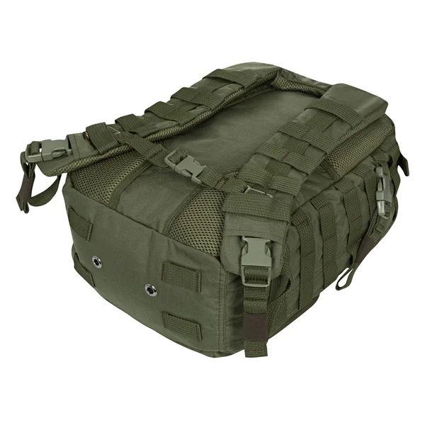Wojskowych torba, plecak wojskowy, kamuflaż — Zdjęcie stockowe