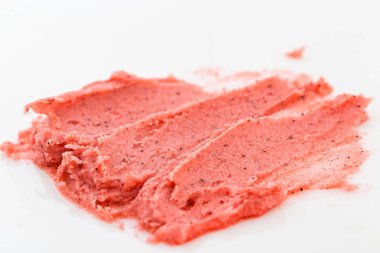 Vücut fırçalayın, bodur doku ve örnek fırçalayın