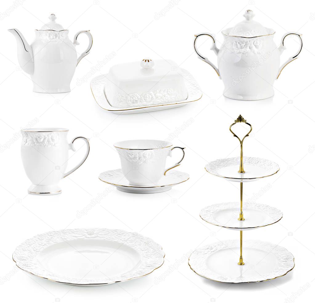 Porcelain kettles, tea kettle