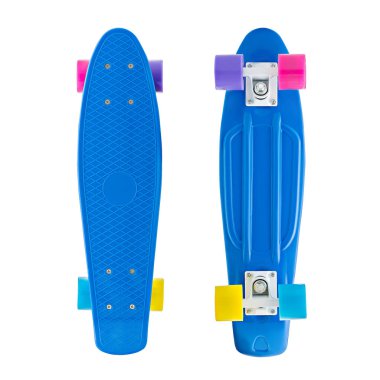 Kaykay, beyaz arka plan