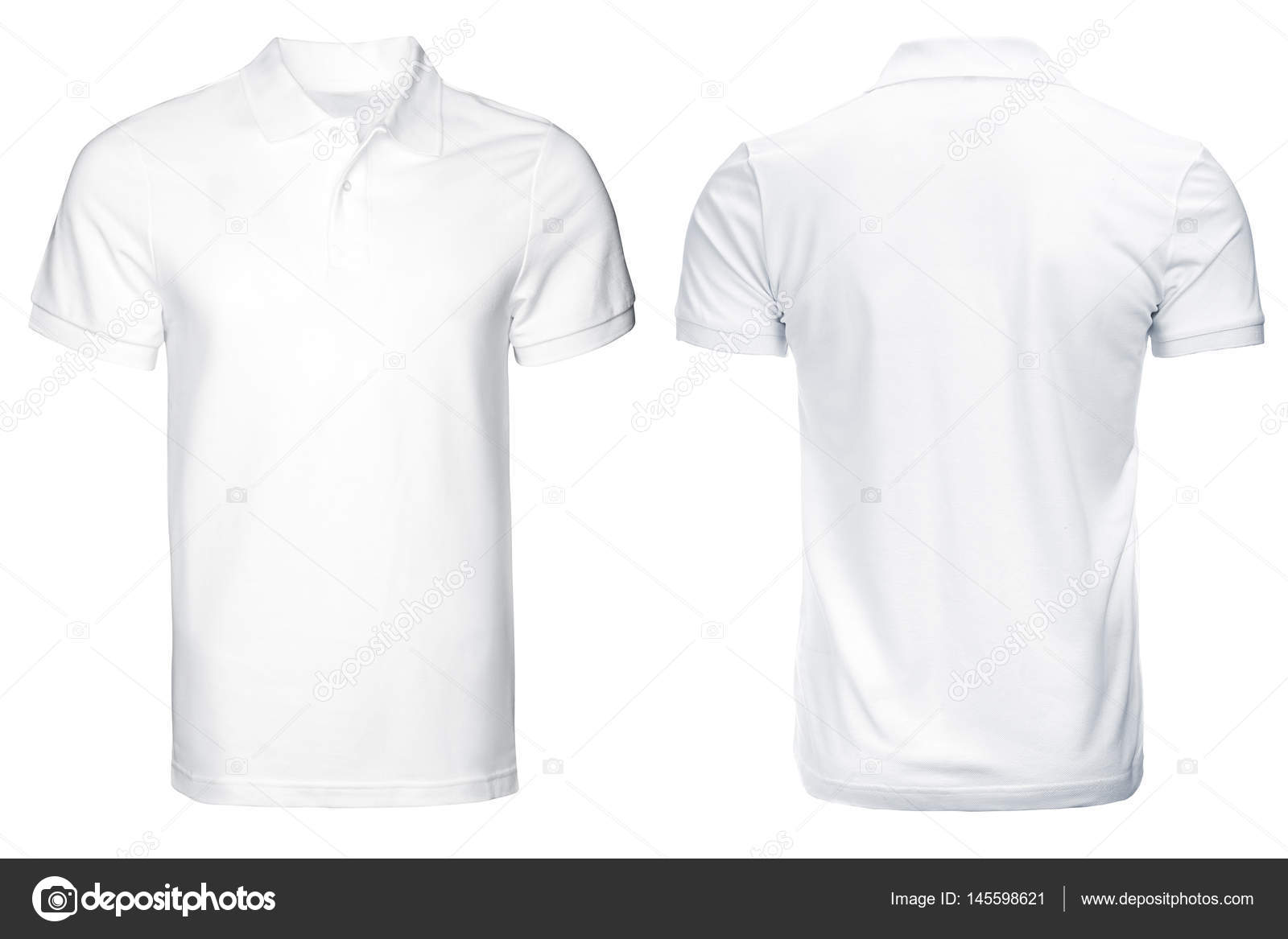 camisa blanca tipo polo