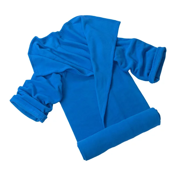 Blå hem robe — Stockfoto