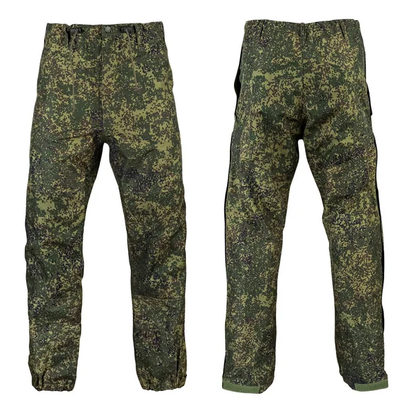 Calças militares, camuflagem — Fotografia de Stock