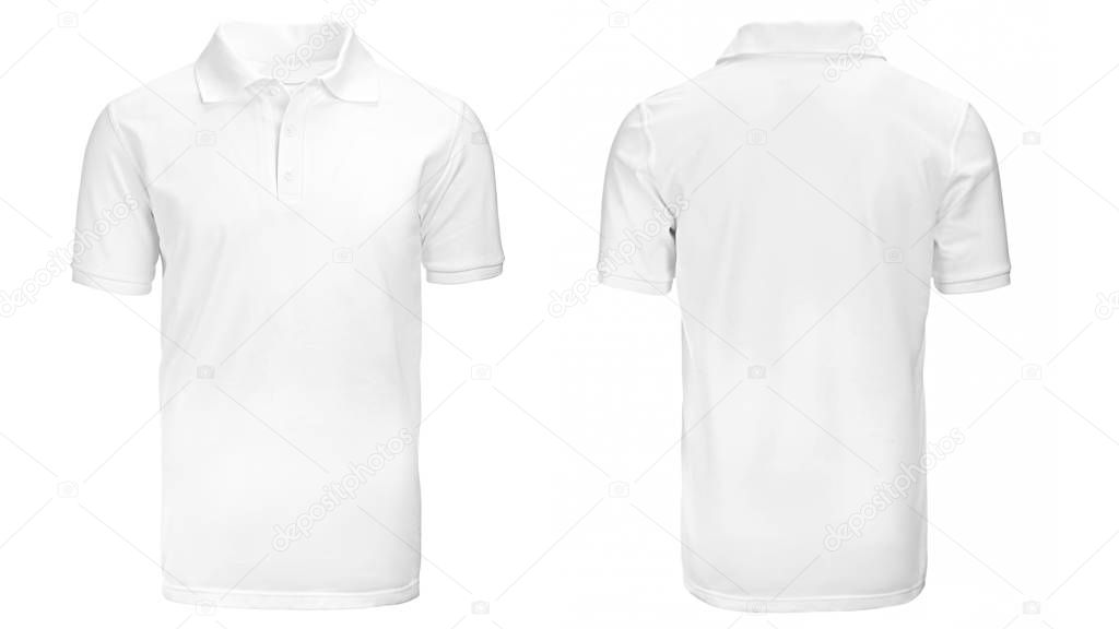 white Polo shirt, clothes 