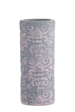 Seramik vazo, beyaz arka plan