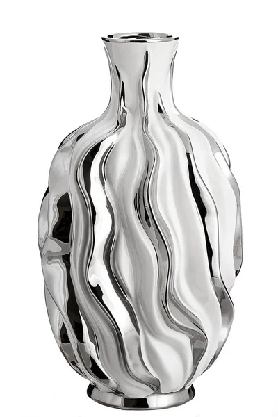 Kerámia váza, fehér háttér — Stock Fotó