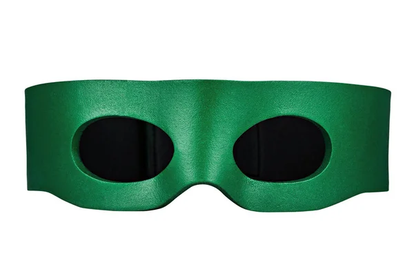 Masque vert pour une fête et un carnaval — Photo