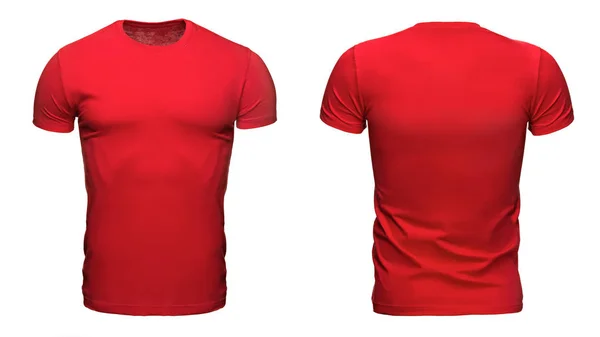 Rood t-shirt, kleding — Stockfoto