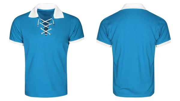 Blauw t-shirt, kleding — Stockfoto
