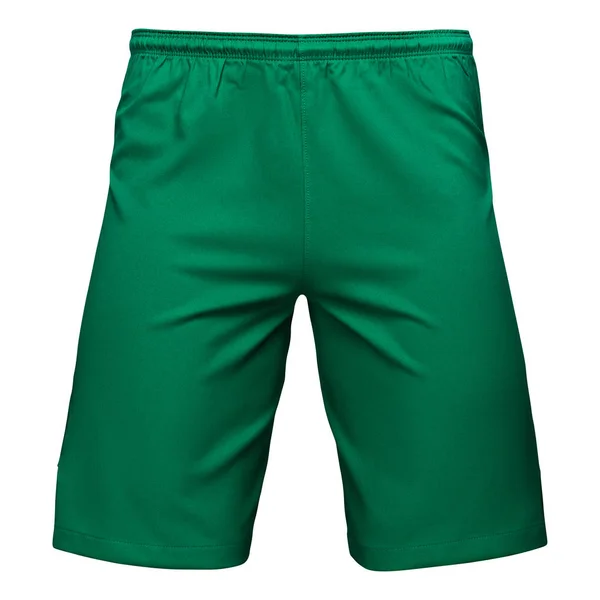Mens esportes shorts verdes — Fotografia de Stock