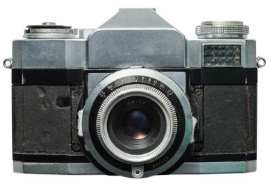 klip-yol ile eski fotoğraf makinesi