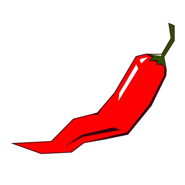 Red hot chili pepper — Stock Vector