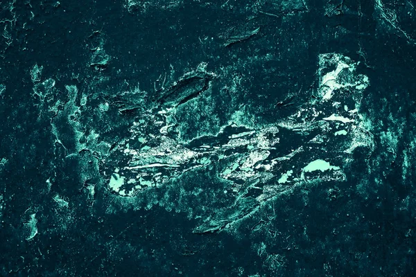 Вінтажний Блакитний Фон Груба Пофарбована Стіна Бірюзового Кольору — стокове фото