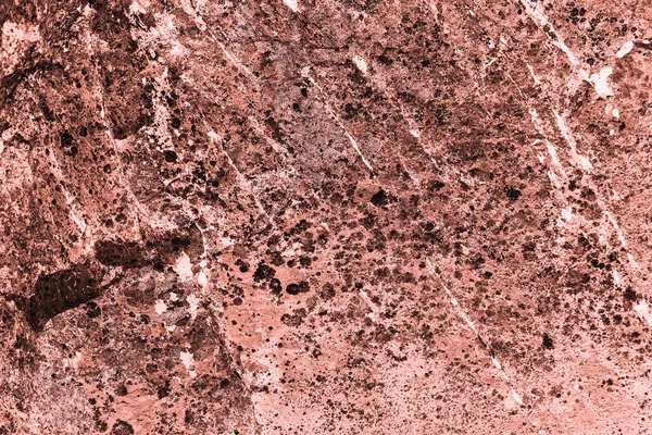 Вінтажний Рожевий Фон Груба Пофарбована Стіна Живого Коралового Кольору Недосконала — стокове фото