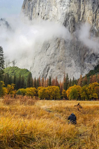 El Capitan çayır fotoğraf çekme