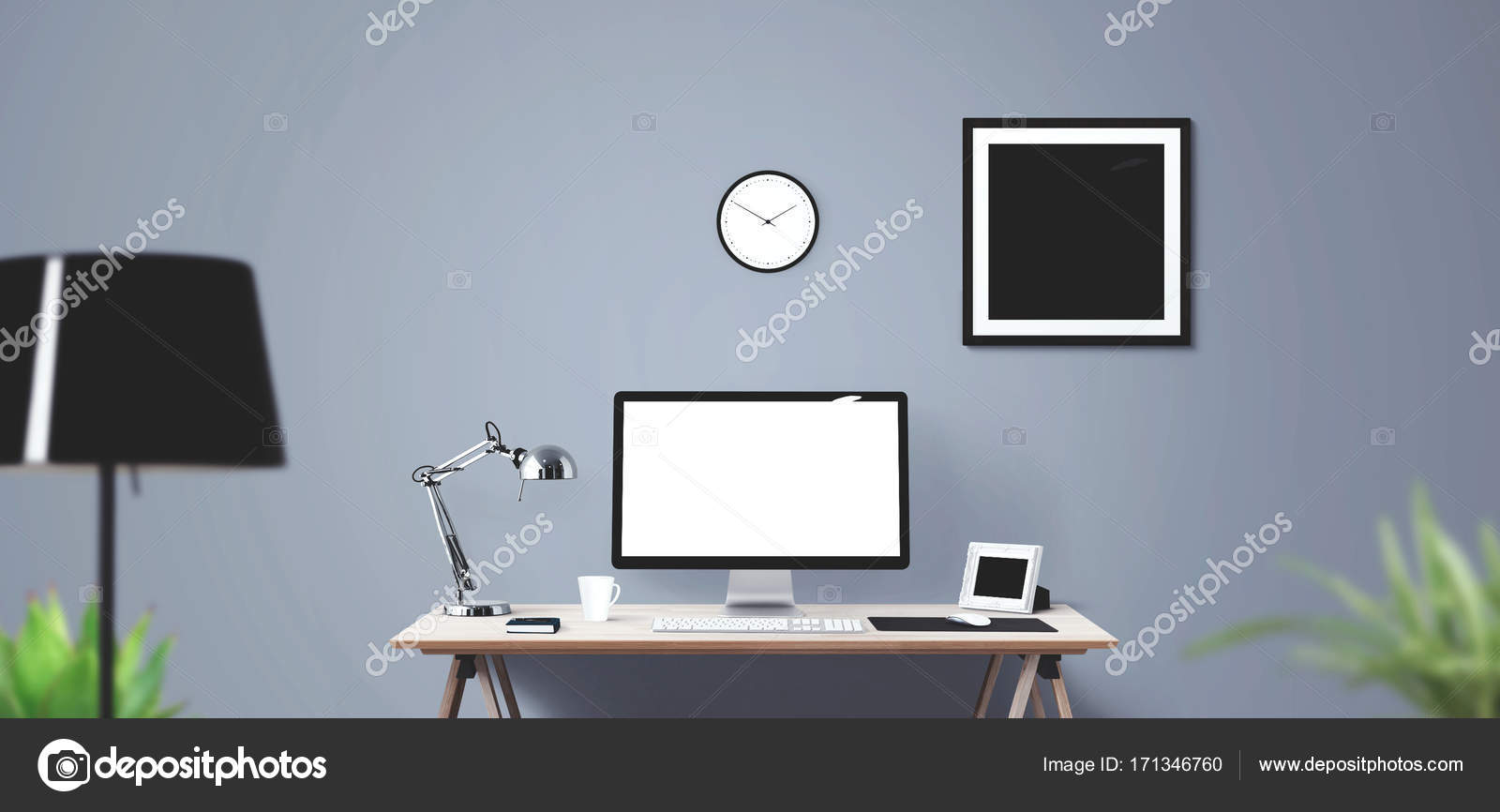 Background Banner Book Business Clock Computer Creative Cup Desk Desktop Frame Front Home Interior Lamp Loft Modern Office Pencil Picture Poster Screen Studio Table Watch White Work Workspace