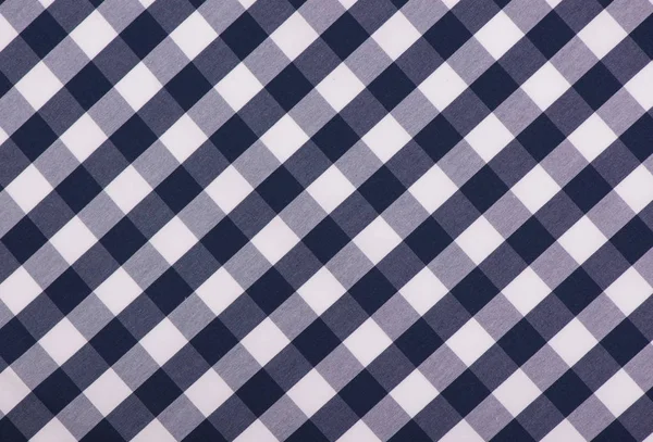 Blue and white tablecloth background — Stock Photo, Image