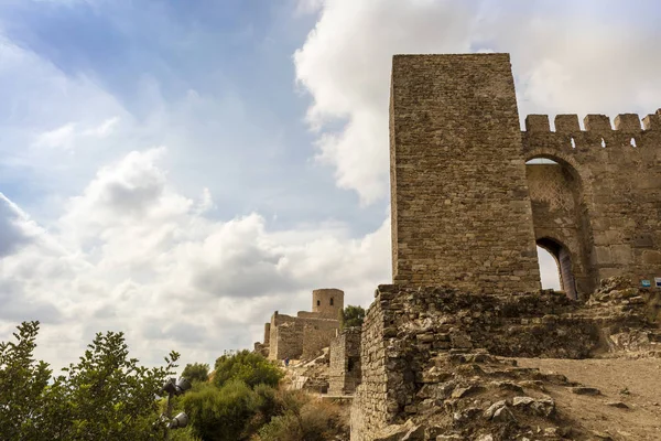 Średniowieczny zamek w południowej Hiszpanii. — Zdjęcie stockowe