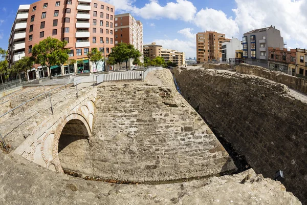 Sitio arqueológico romano en Algeciras, España . — Foto de Stock