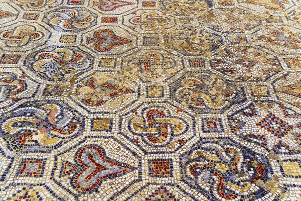 Närbild av mosaik i Efesos, Turkiet. — Stockfoto