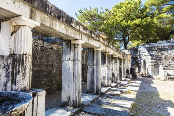 Teatro en el sitio arqueológico de Priene . —  Fotos de Stock