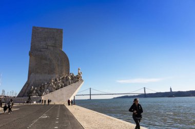 Lizbon, Portekiz Belem alanında keşifler Anıtı.
