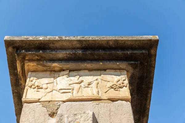 Ulga Przy Tak Zwanym Grobowcu Harpii Xanthos Starożytnym Mieście Lycia — Zdjęcie stockowe