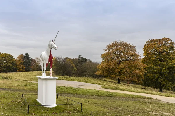 Wakefield Yorkshire Verenigd Koninkrijk November 2019 Damien Hirst Sculptuur Mythe — Stockfoto
