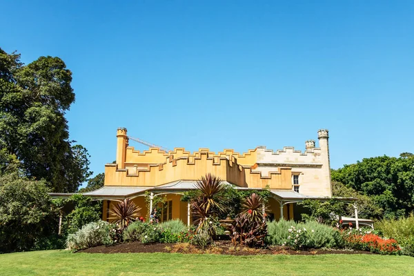 Vaucluse House Avustralya Nın Vaucluse Banliyösündeki Orjinal Bahçeleri Ormanlık Alanlarıyla — Stok fotoğraf