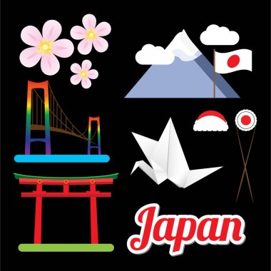 En büyük Japonya simgeler kümesi.