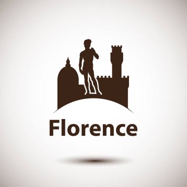 Floransa siluet simge