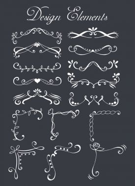 dizayn ögeleri dizisi.