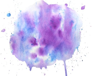 Suluboya elle çizilmiş splash arka plan.