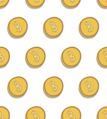 Bitcoins sealess desen.