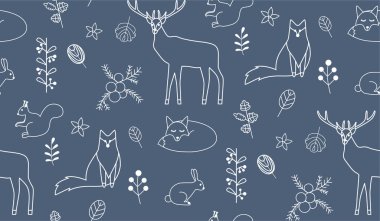 İskandinav elemanları ile Seamless Modeli.