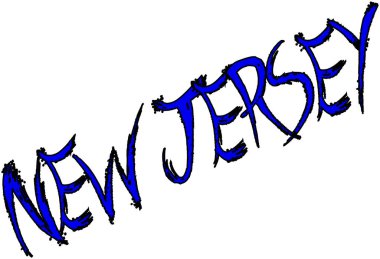 New Jersey metin işareti