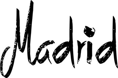 Madrid tets illüstrasyon işareti