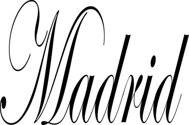 Madrid tets illüstrasyon işareti