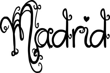 Madrid tets illüstrasyon işareti